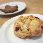 Scone and cookie from Wildflour